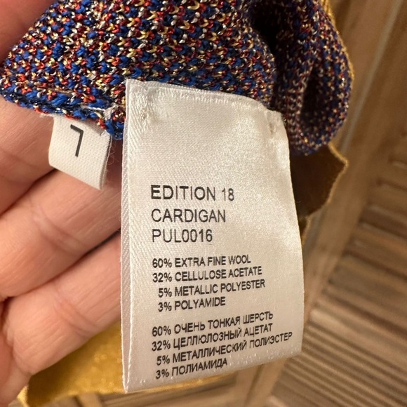 LA DOUBLEJ. Fancy cardigan Size L - Picture 7 of 8